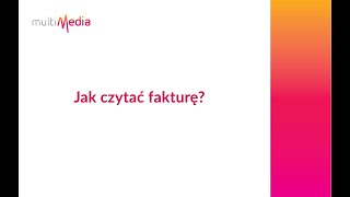 Jak czytać fakturę [upl. by Waldon]