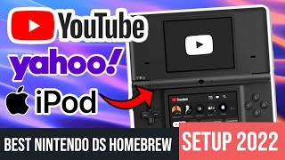 TOP 5 BEST HOMEBREW APPS FOR THE NINTENDO DS DSI 2022 UPDATED  WITH REVIEW  TUTORIAL [upl. by Agate]