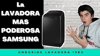 Unboxing Lavadora Samsung de 19 KG│True Tech [upl. by Birch]