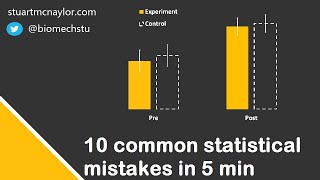 Ten Statistical Mistakes in 5 Min [upl. by Phil421]