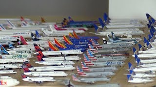 FULL Aircraft Model Collection 100 Planes  Summer 2019 [upl. by Heppman558]