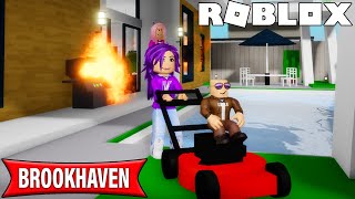 Our first time playing Brookhaven  Roblox [upl. by Ispep627]