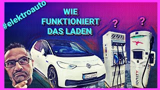 So geht Elektroauto Wie wird geladen und welche Ladesäulen gibt es VW ID3 [upl. by Naerol275]