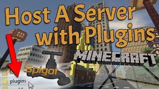 How To Make A Minecraft Spigot Server With Plugins [upl. by Ladnyc685]