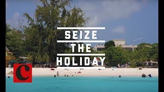 Behind Virgin Holidays live ad quotSeize The Holidayquot [upl. by Leasim]