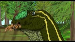 HADROSAUR SNACK  Dinosaur Animation [upl. by Yorel]