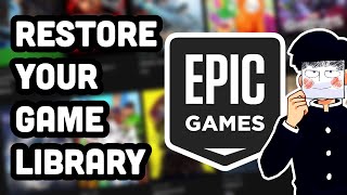 Epic games library 2023 [upl. by Yeldud]