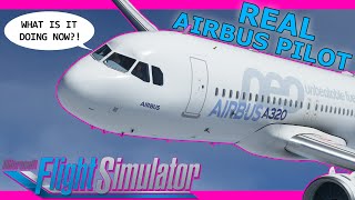 Real Airbus Pilot A320 NEO Autopilot Basics Tutorial in Microsoft Flight Simulator [upl. by Arihsat501]