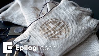 Laser Cutting and Engraving Fabric amp Textiles with an Epilog Laser [upl. by Guss]