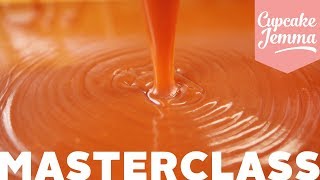 Caramel Masterclass with Caramel Recipes 3 Ways  Cupcake Jemma [upl. by Amersham]