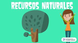 RECURSOS NATURALES Y ARTIFICIALES PARA NIÑOS [upl. by Ramirolg]