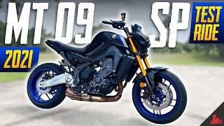 2021 Yamaha MT09 SP Test Ride [upl. by Siegler]