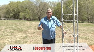 Secure Set Setting Communication Towers Antennas amp Small Wind Turbines — Installation amp Testing [upl. by Akinihs]