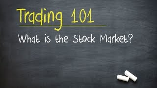 Trading 101 What is the Stock Market [upl. by Glori]