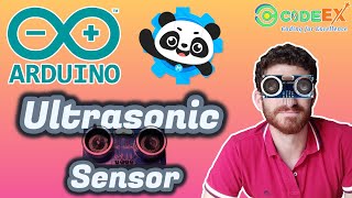 How an ULTRASONIC SENSOR works with ARDUINO and mBlock 5 based on Scratch 30  Arduino Course 11 [upl. by Simah]