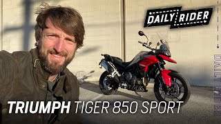 2021 Triumph Tiger 850 Sport Review  Daily Rider [upl. by Haye]