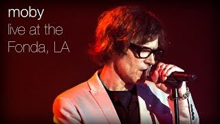 Moby  The Lonely Night Live at The Fonda LA [upl. by Aiekal]