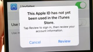 How To FIX This Apple ID Hasnt Been Used In The iTunes Store 2021 [upl. by Alyakcm]