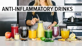 8 ANTIINFLAMMATORY DRINKS  to enjoy for health amp wellness [upl. by O'Gowan]