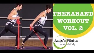 Pilates Theraband Workout Vol 2 [upl. by Yelyac]