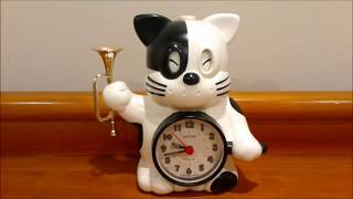 A Most Annoying Alarm Clock  Talking Bugle Cat Rhythm quotReveillequot [upl. by Harmonie]