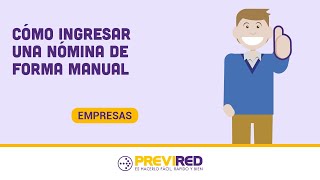 Cómo ingresar una nómina de forma manual [upl. by Oberheim]