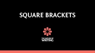 Square Brackets  Integrating Quotations [upl. by Ijat]