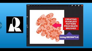 Creating Seamless Pattern Procreate Brushes using Recraft AI [upl. by Enriqueta]