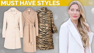 7 Elegant Coats You Must Own [upl. by Dittman343]