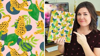 How I Make Seamless Repeat Patterns for Print Products [upl. by Birdie]