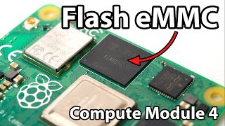 How to flash the eMMC on a Raspberry Pi Compute Module 4 [upl. by Jennie]