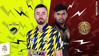 Match 10 HIGHLIGHTS  Team Abu Dhabi vs Northern Warriors  Day 4  Abu Dhabi T10 Season 6 [upl. by Gregoor]