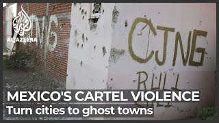 Cartel violence leaves a trail of ghost towns in Mexico [upl. by Kutzenco]