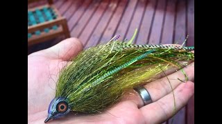 Fly Tying Brammers Allspark  PikeMusky Fly [upl. by Redneval]