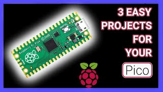 3 Easy raspberrypi Pico Projects that ANYONE can tackle [upl. by Akkina]