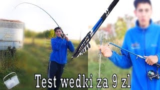 Hardkorowy test wędki za 9 zł [upl. by Cahan]