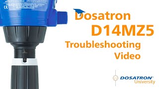 Dosatron D14MZ5 Troubleshooting Video [upl. by Htebasyle778]