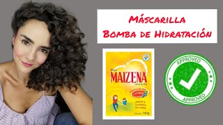 MÁSCARILLA DE MAIZENA ¡BOMBA DE HIDRATACIÓN  PLATIQUITA BUENA ONDA [upl. by Matthew]