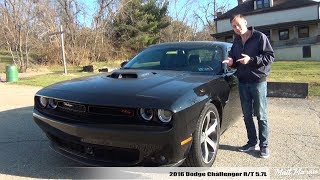 Review 2016 Dodge Challenger RT Shaker 57L [upl. by Rebe]