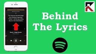 How To Find Song Lyrics Spotify Behind the lyrics [upl. by Quillon106]