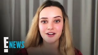 Katherine Langford Talks quotCursedquot amp quot13 Reasons Whyquot Departure  E News [upl. by Sabir]