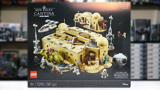 LEGO Star Wars 75290 MOS EISLEY CANTINA Review 2020 [upl. by Kcim]