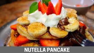 Nutella Pancake Recipe [upl. by Clein467]