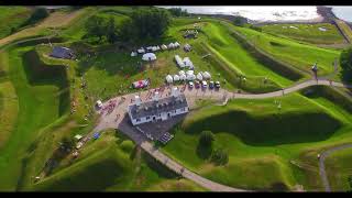 Nova Scotia from above in 4k Relaxing aerial footage Summer Fall Winter Spring  Part 1 [upl. by Ahseret135]