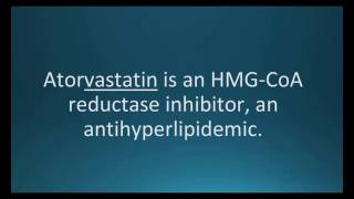 How to pronounce atorvastatin Lipitor Memorizing Pharmacology Flashcard [upl. by Anwahsed]