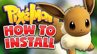 HOW TO INSTALL PIXELMON EASIEST METHOD  Minecraft Pokemon Mod [upl. by Albert397]