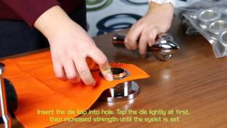 Hand Tools amp Cutters for Curtain Eyelets [upl. by Kramal]