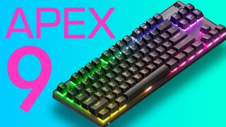 SteelSeries Apex 9 Gaming Keyboard Review [upl. by Felicity]