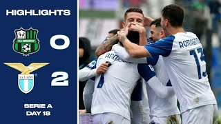 Highlights  SassuoloLazio 02 [upl. by Maon118]