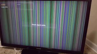 Samsung TV Vertical Lines QUICK FIX [upl. by Shipley956]